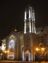 Wieczorny kościół Ewangelicki