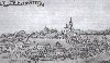 Panorama Tarnowskich Gór z około 1760 roku