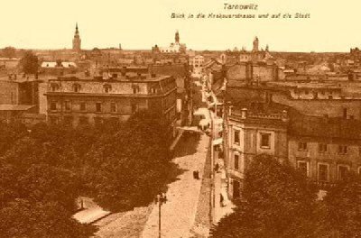 Ulica Krakowska około 1910 r