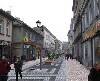 Krakowska - Jeden rzd latarnii