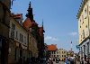 Widok na Rynek od ulicy Krakowskiej